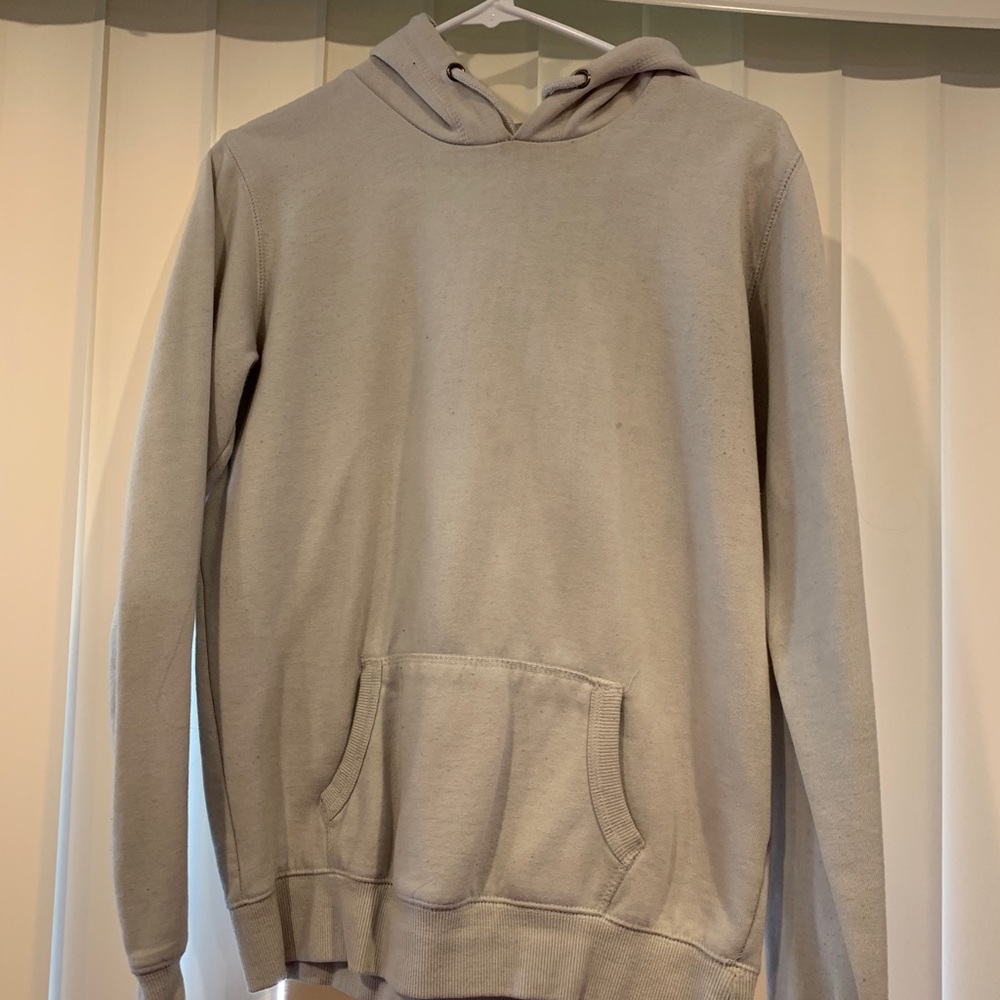White hoodie